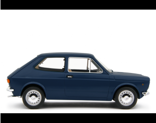 Fiat 127 1° Serie 1972 3 Porte Blu scuro Laudoracing 1:18 Resinemodell (Türen, Motorhaube... nicht zu öffnen!)